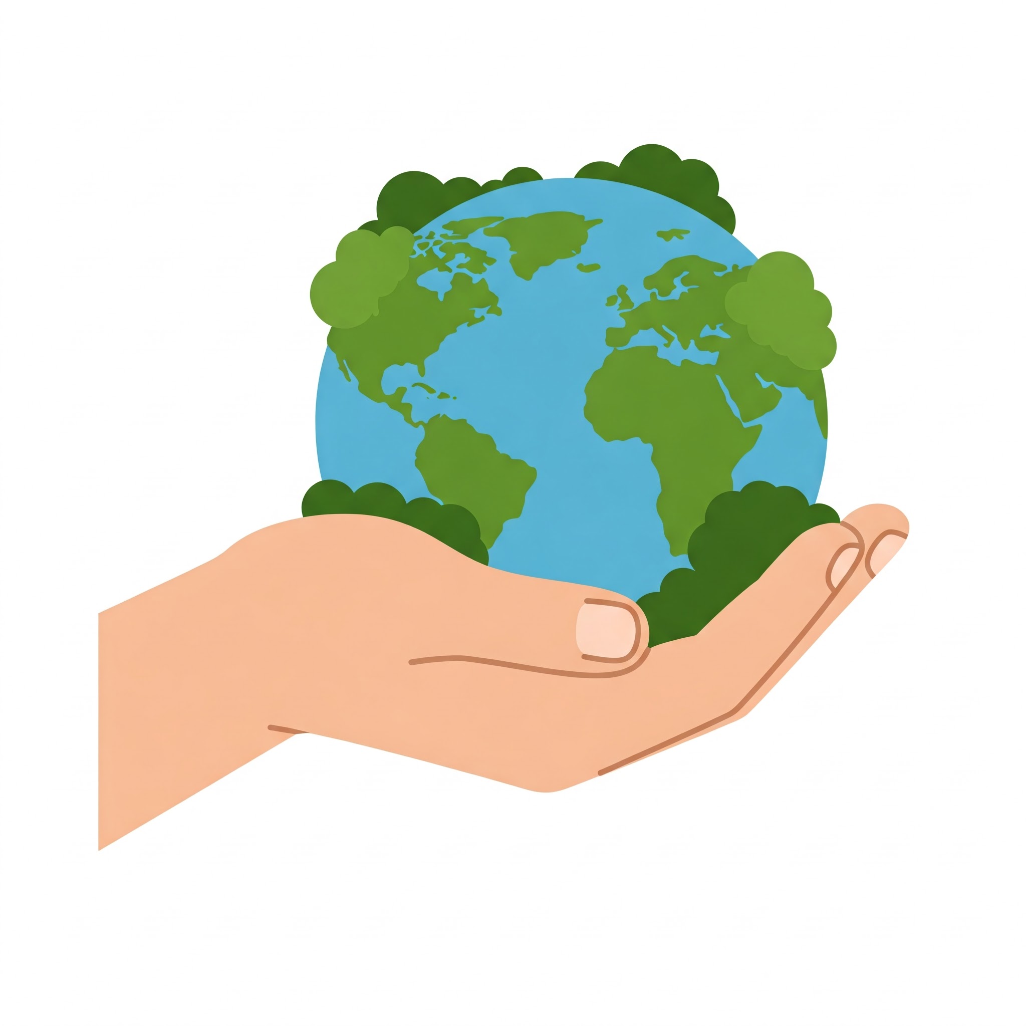 Protecting Earth Illustration